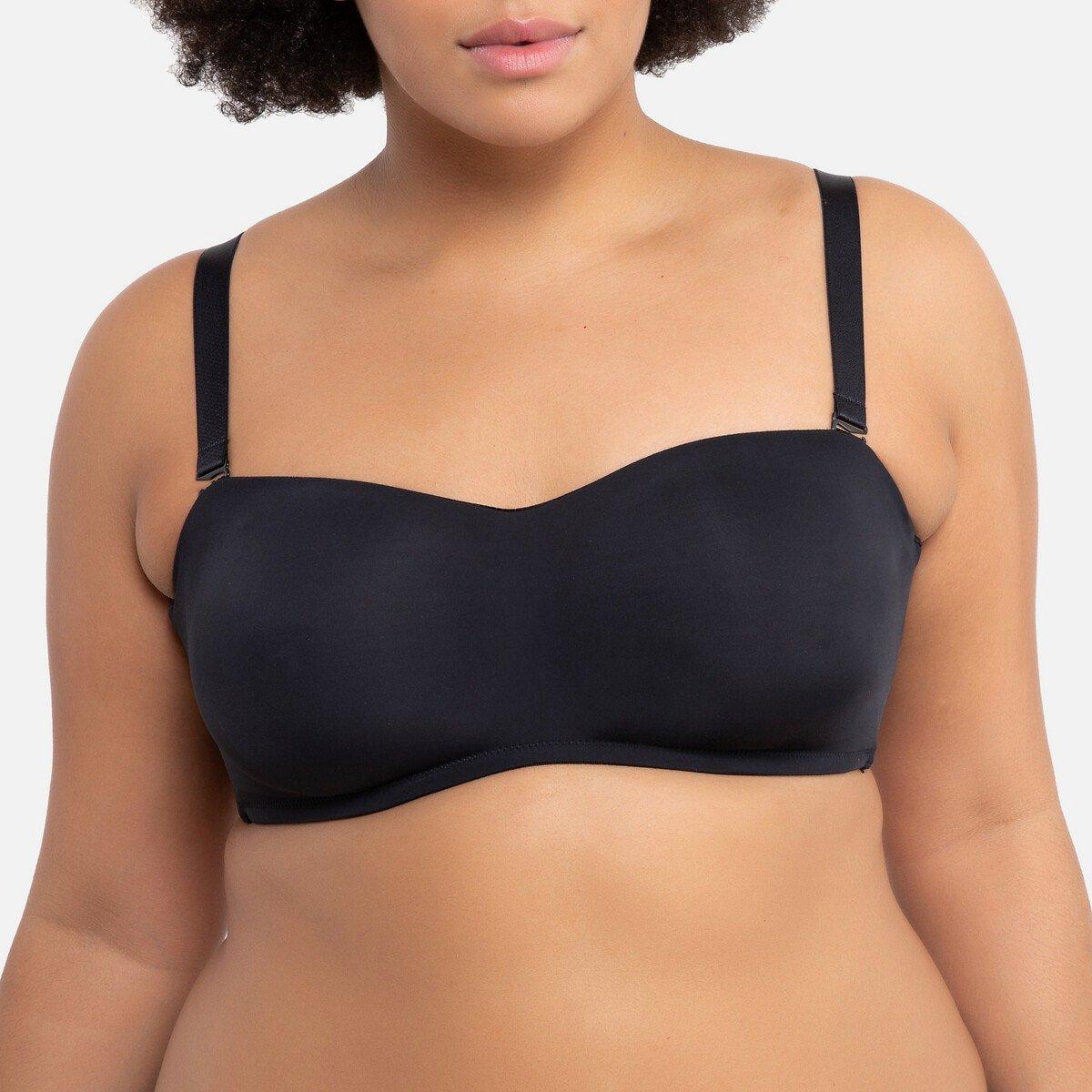 Image of Bandeau-bh Aus Mikrofaser Unisex Schwarz D/80