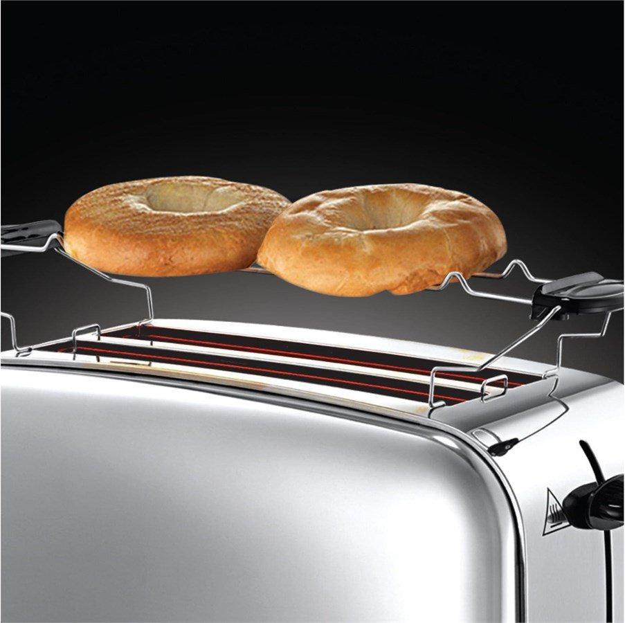 Russell Hobbs Toaster 23520-56 Victory 1'600 Watt, Brötchenaufsatz  