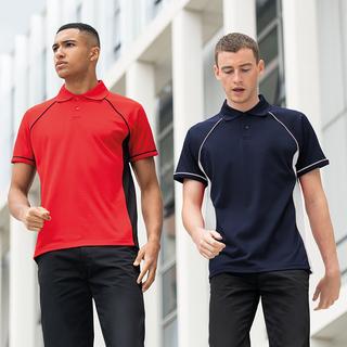 Finden & Hales  Sport PoloShirt Panel Performance 