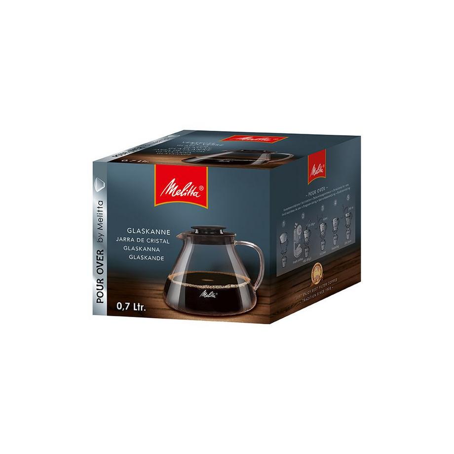 Melitta  Glaskrug 700ml zu Kaffeefilter Borosilikat 217625 