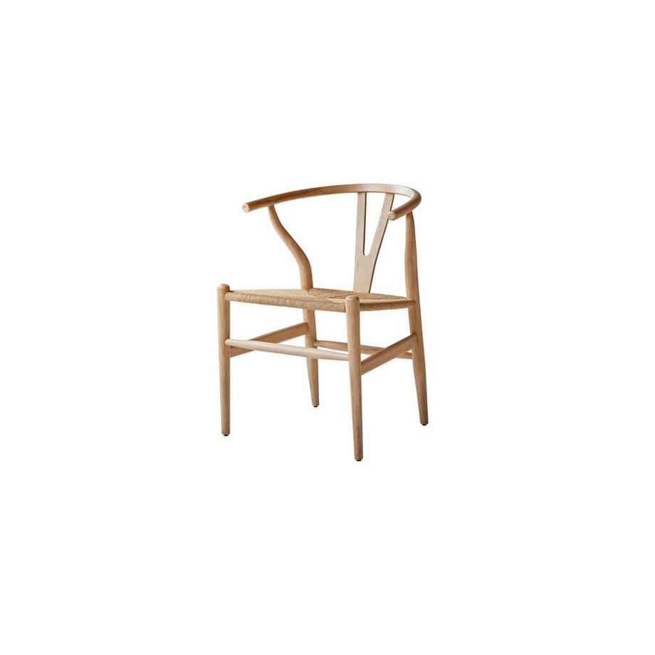 Chaise en teck massif et cordage Blaise