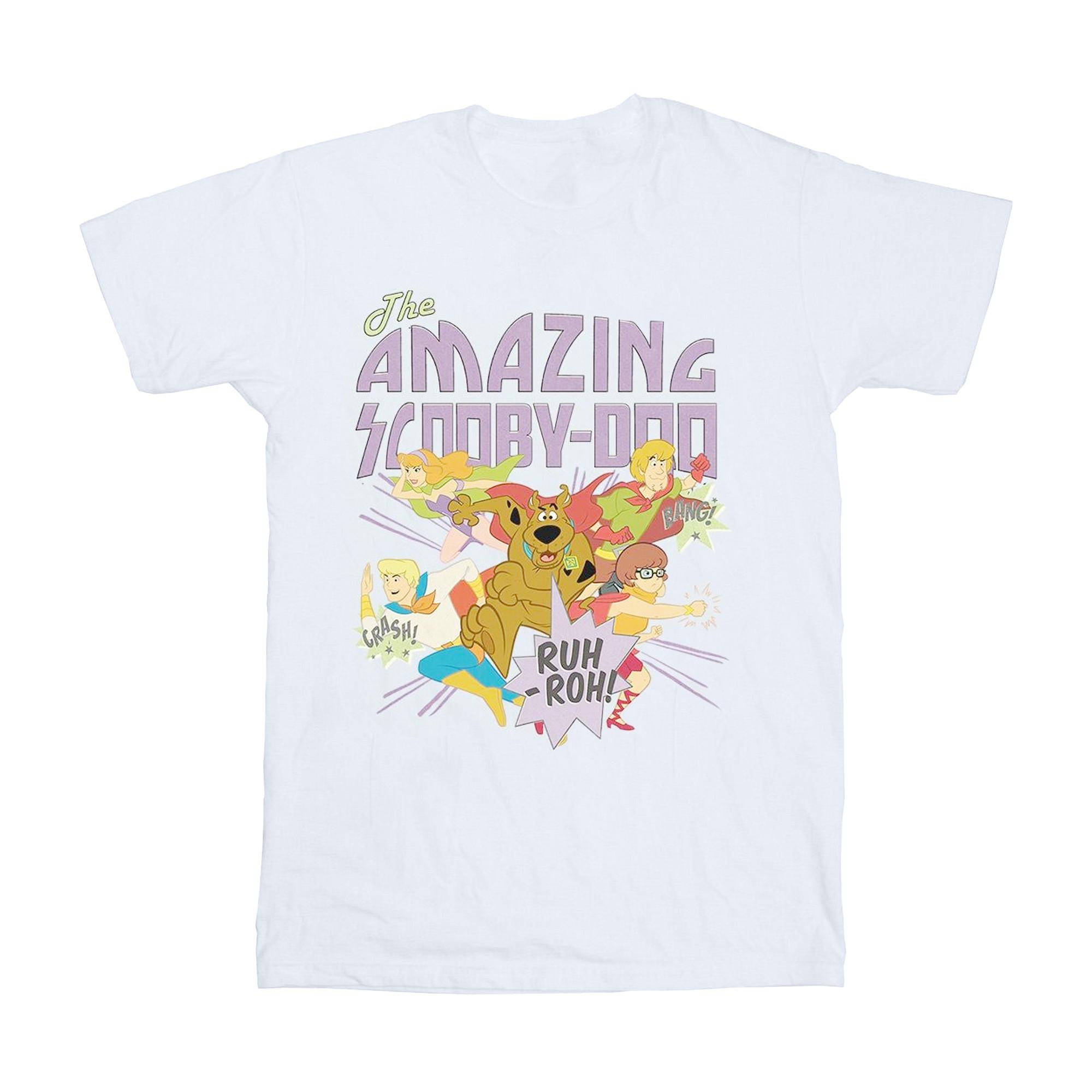 Image of The Amazing Scooby Tshirt Mädchen Weiss 140/146