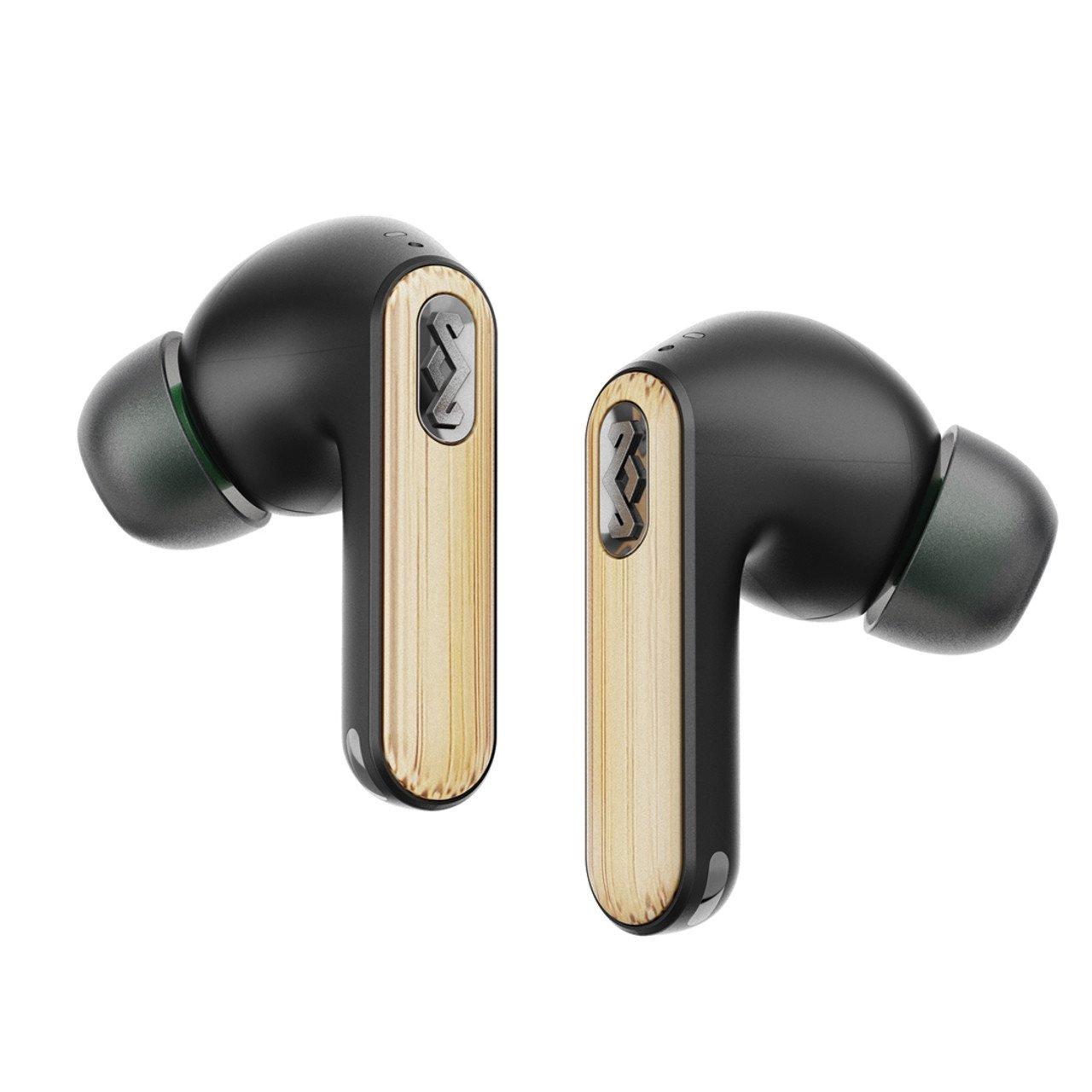 Image of The House Of Marley EM-DE031-SB Kopfhörer & Headset Kabellos im Ohr AnrufeMusik Bluetooth Schwarz