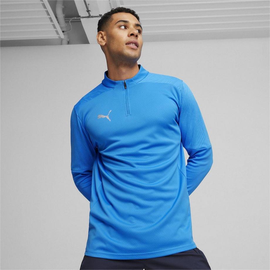 PUMA Haut Polaire Teamfinal avec Fermeture Éclair Courte  