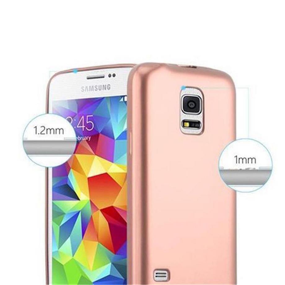 Cadorabo  Hülle für Samsung Galaxy S5 / S5 NEO TPU Silikon Matt 