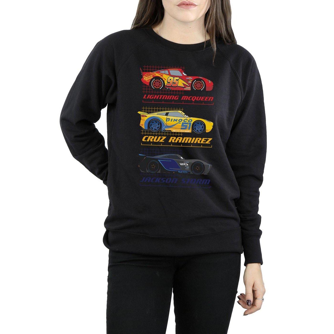 Disney  Sweatshirt Cars Racer Profile 