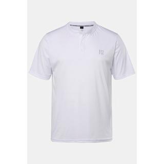 JP1880  T-shirt Henley JAY-PI, spécial tennis. Manches courtes, col rond et patte de boutonnage. Séchage rapide QuickDry. 