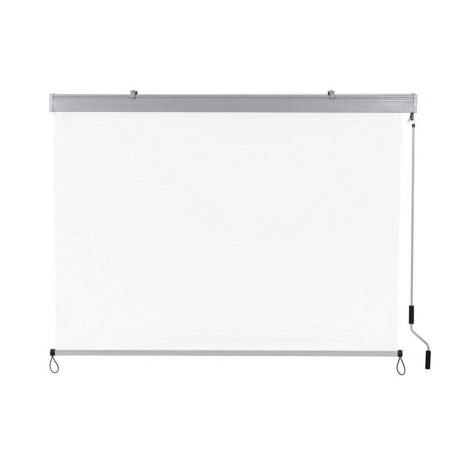 Northix Auvent enroulable vertical avec manivelle, balcon, terrasse, tonnelle, beige, MultiGarden  