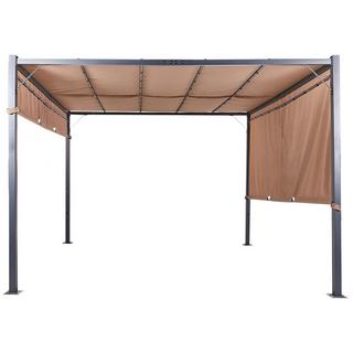 Beliani Gazebo en Acciaio Classico PARGA  