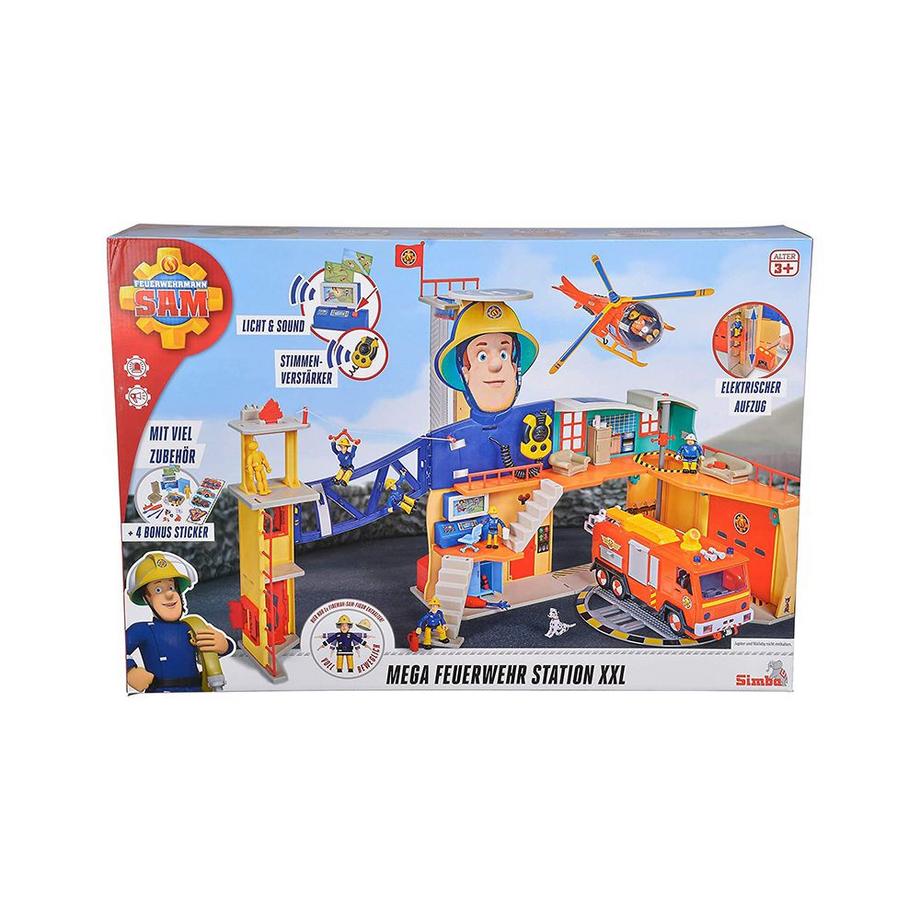 Simba  Feuerwehrmann Sam Mega-Feuerwehrstation XXL 