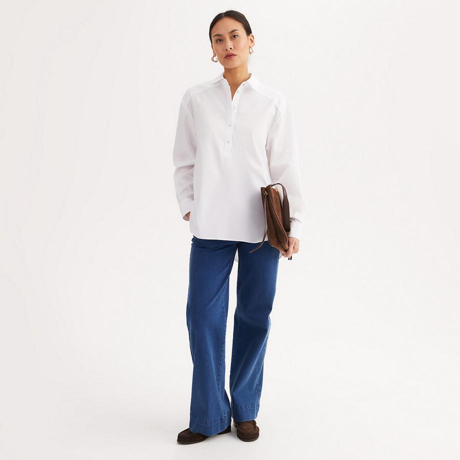 La Redoute Collections Camicia Tunica Maniche Lunghe Oversize  