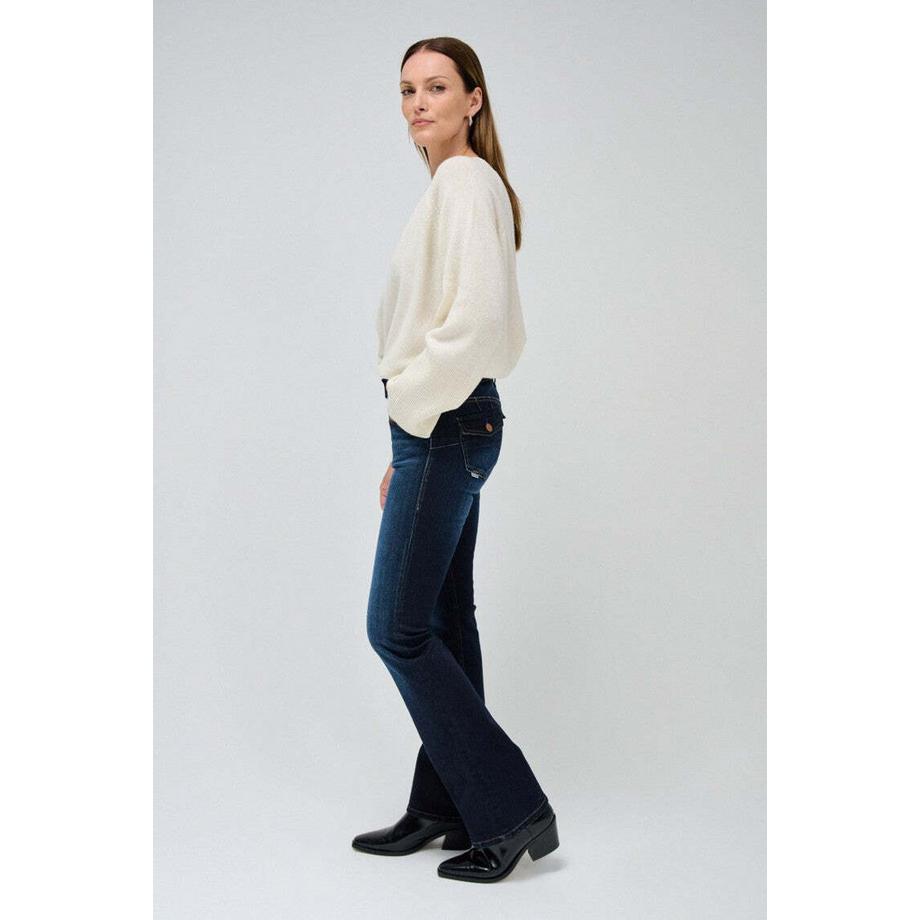 Salsa Wonder Bootcut Dark Wash Jeans  