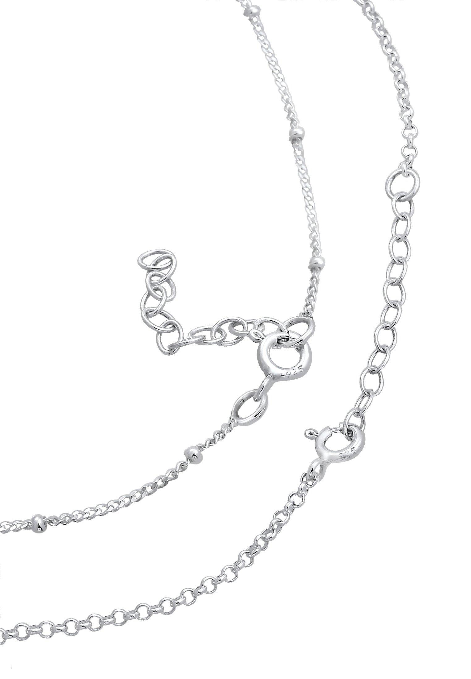 Elli  Fußschmuck 2Er Set Plättchen 