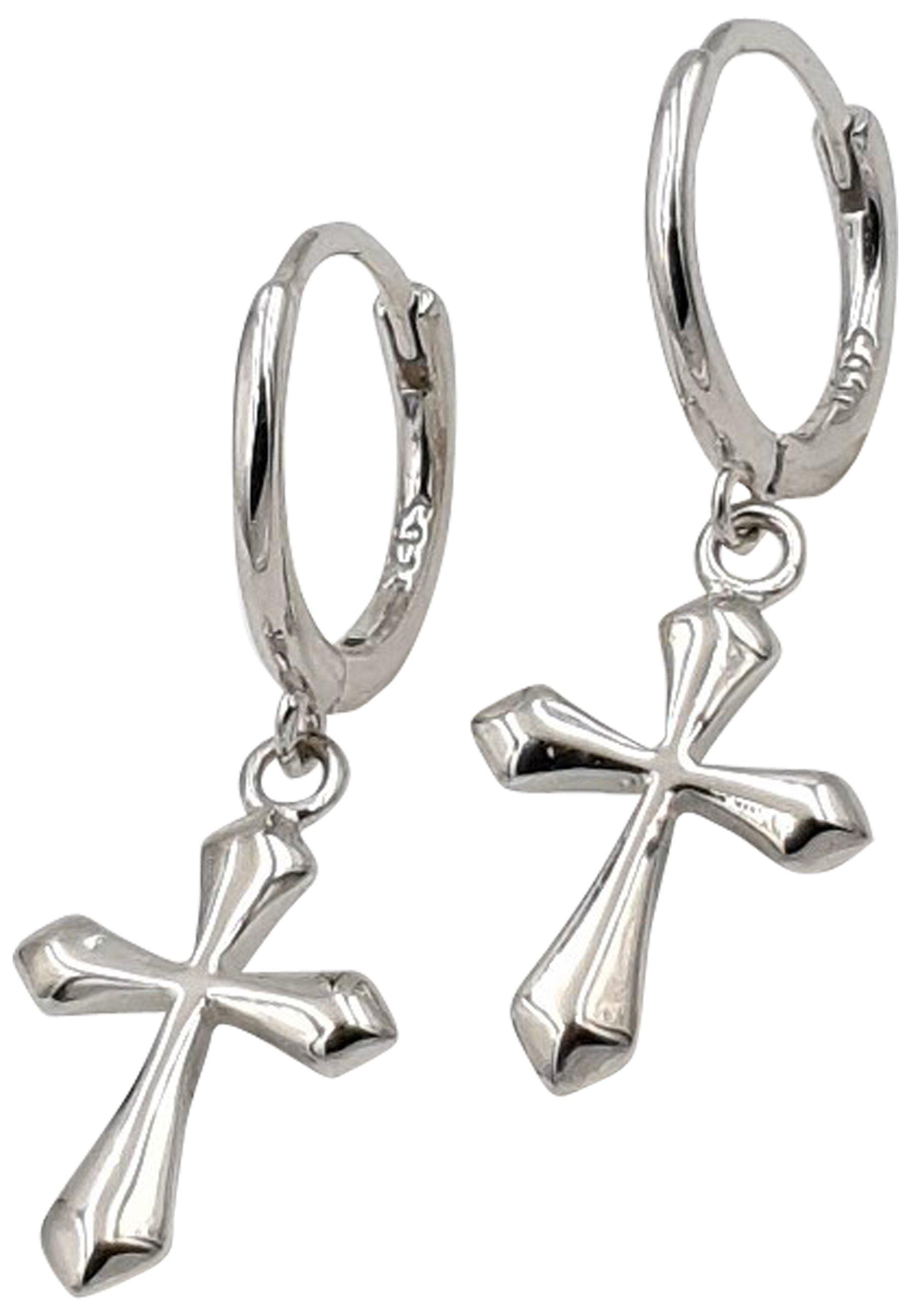 HEBE JEWELS  Boucles d'oreilles croix 