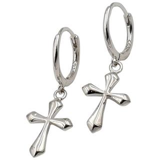 HEBE JEWELS  Boucles d'oreilles croix 