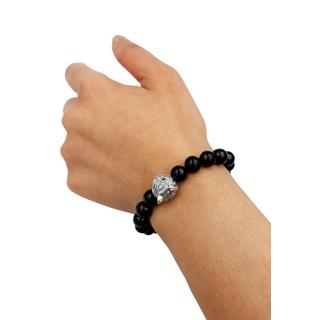 HEBE JEWELS  Bracciale di tormalina nera 