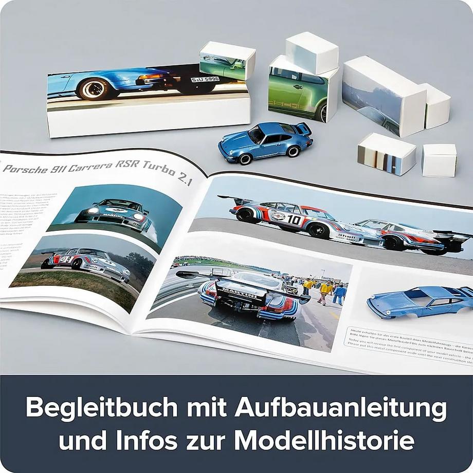 FRANZIS Modellfahrzeug Adventskalender Porsche 911 Turbo  
