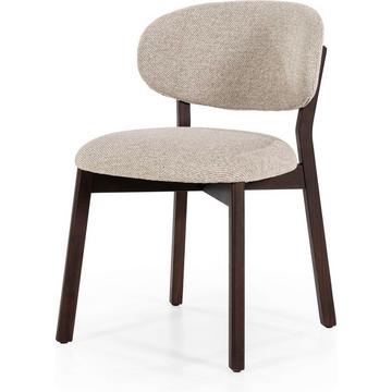 Chaise Mikky marron - Moon taupe