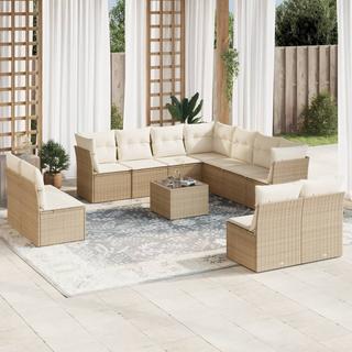 VidaXL Garten sofagarnitur poly-rattan  