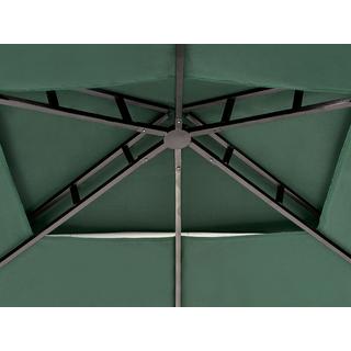 Beliani Tonnelle de jardin en Acier Traditionnel NARO  