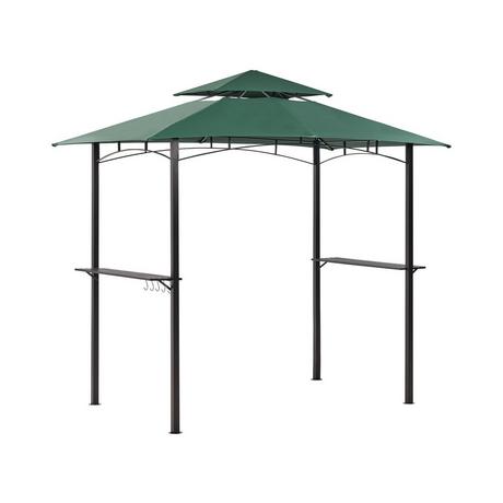 Beliani Tonnelle de jardin en Acier Traditionnel NARO  