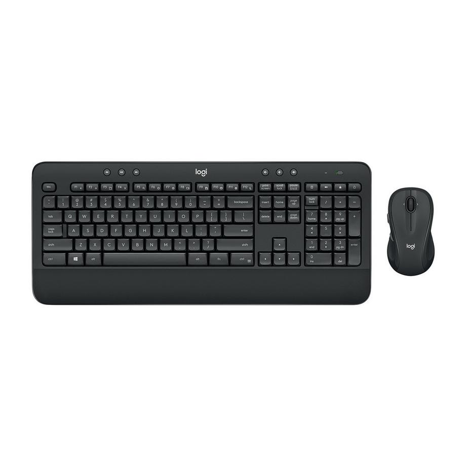 Logitech  920-008923 tastiera Mouse incluso Ufficio RF Wireless QWERTY US International Nero 