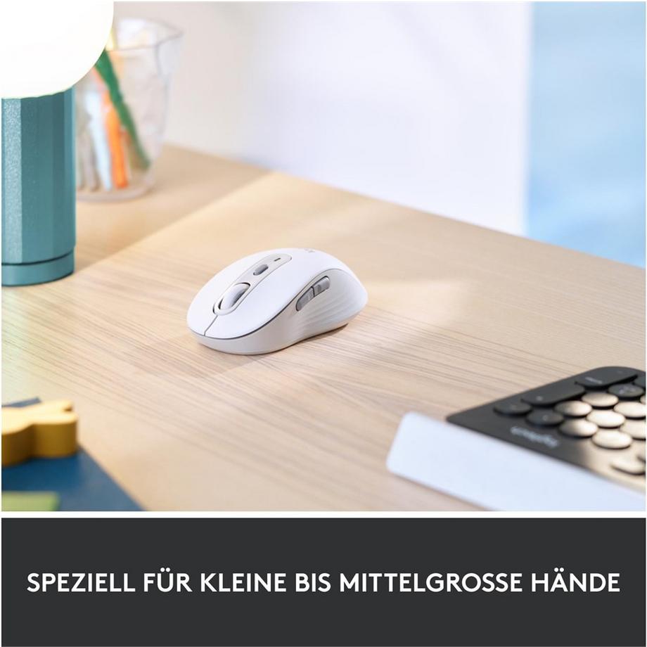 Logitech  Maus Signature M650 for Business Weiss 