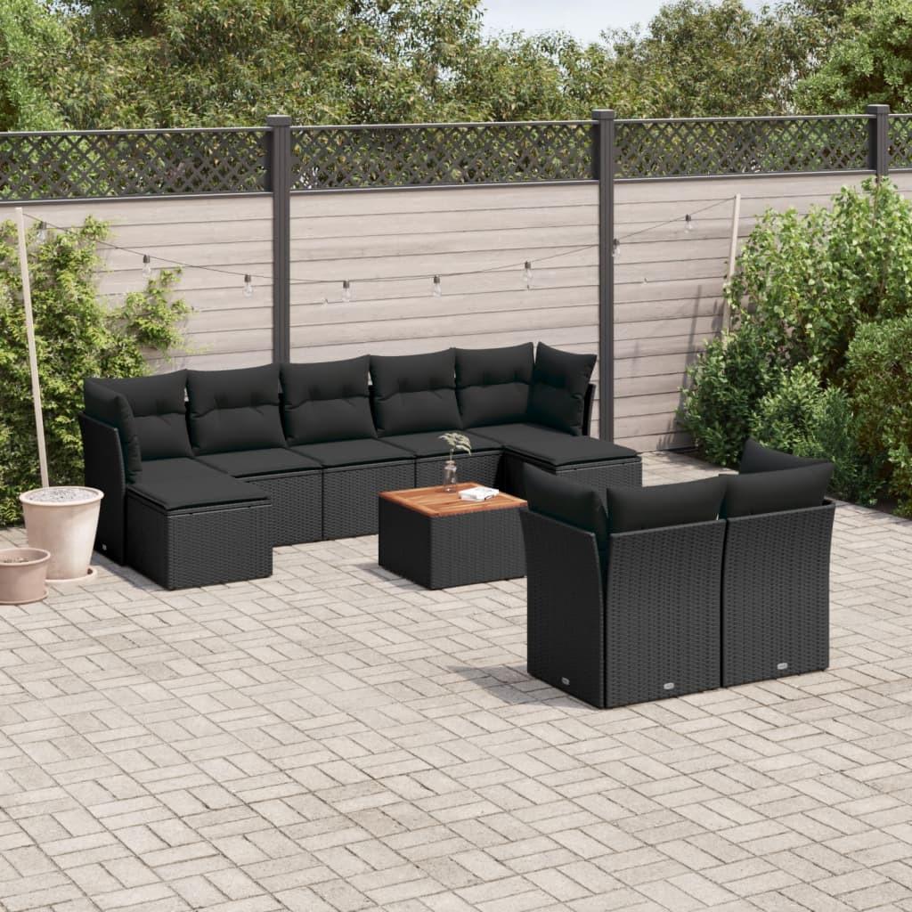 VidaXL Garten sofagarnitur poly-rattan  