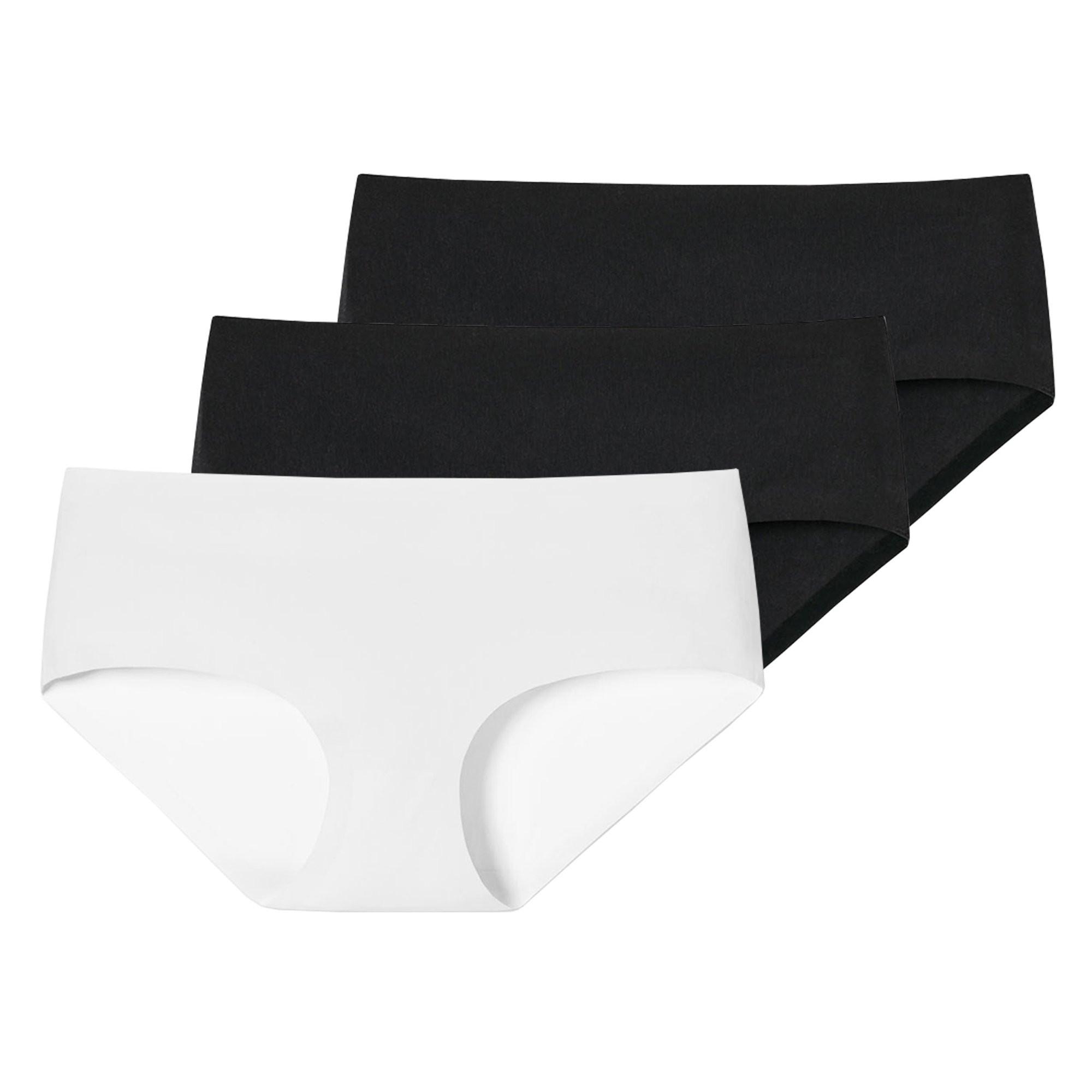 Image of Panty 3er Pack Unisex Schwarz Leicht S