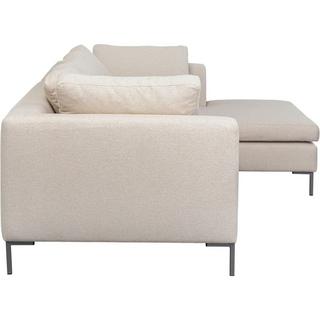 KARE Design Canapé d'angle Gianni XS crème droite  