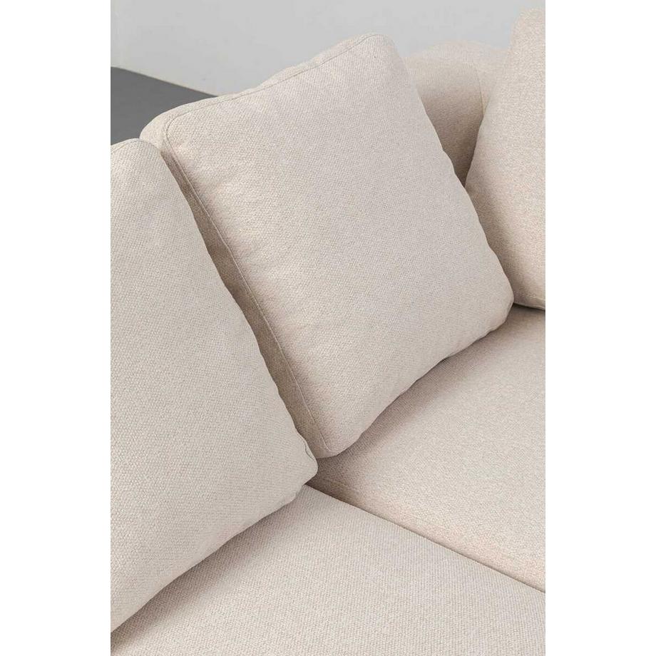 KARE Design Canapé d'angle Gianni XS crème à droite  