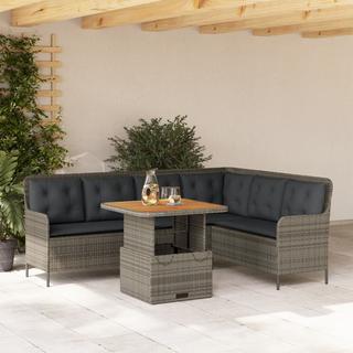 VidaXL Garten sofagarnitur poly-rattan  