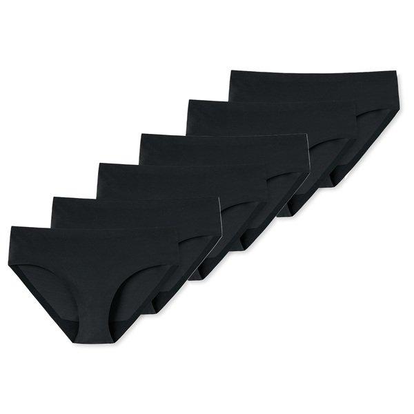 Image of 6er Pack Basic - Hüftslip Damen Schwarz XL