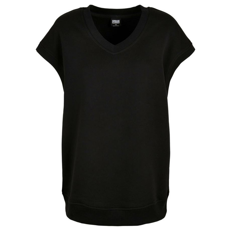 URBAN CLASSICS Felpa Oversized Scollo a V Maniche Corte  