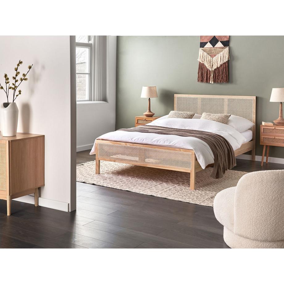 Beliani Letto en Legno di pino  SALERNAS  