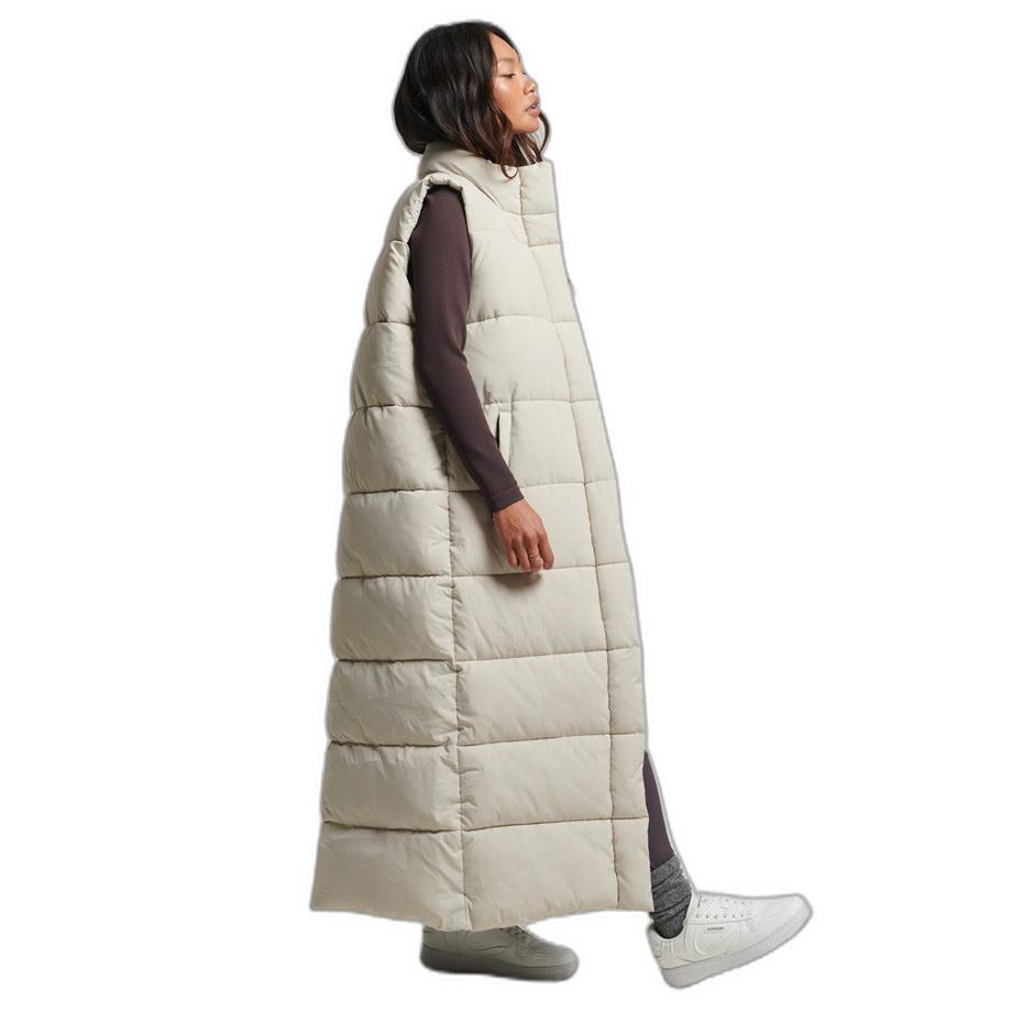 Superdry Lange ärmellose Ripstop Daunenjacke  