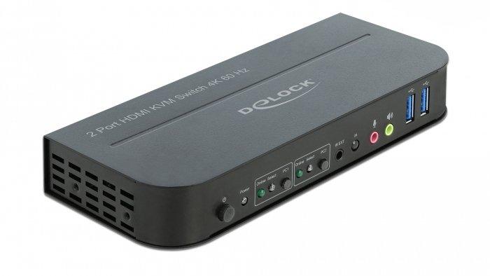 DeLock  11481 switch per keyboard-video-mouse (kvm) Nero 