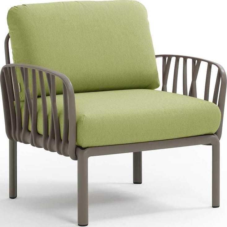 NARDI outdoor Fauteuil de jardin Komodo marron avocat  