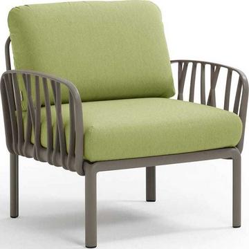 Fauteuil de jardin Komodo marron avocat