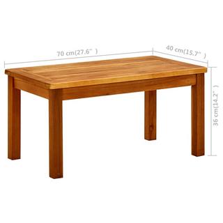 VidaXL Couchtisch holz  