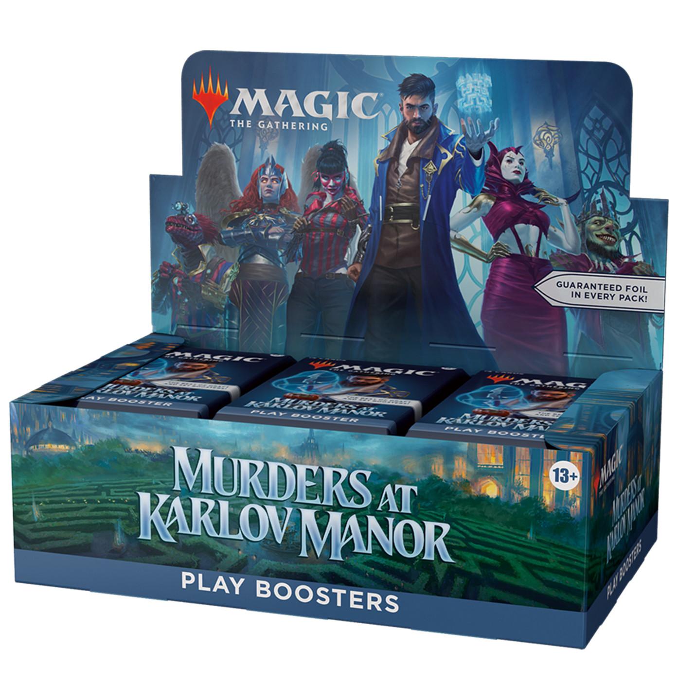 Wizards of the Coast  Murders at Karlov Manor Play Booster Display - Magic the Gathering - EN 