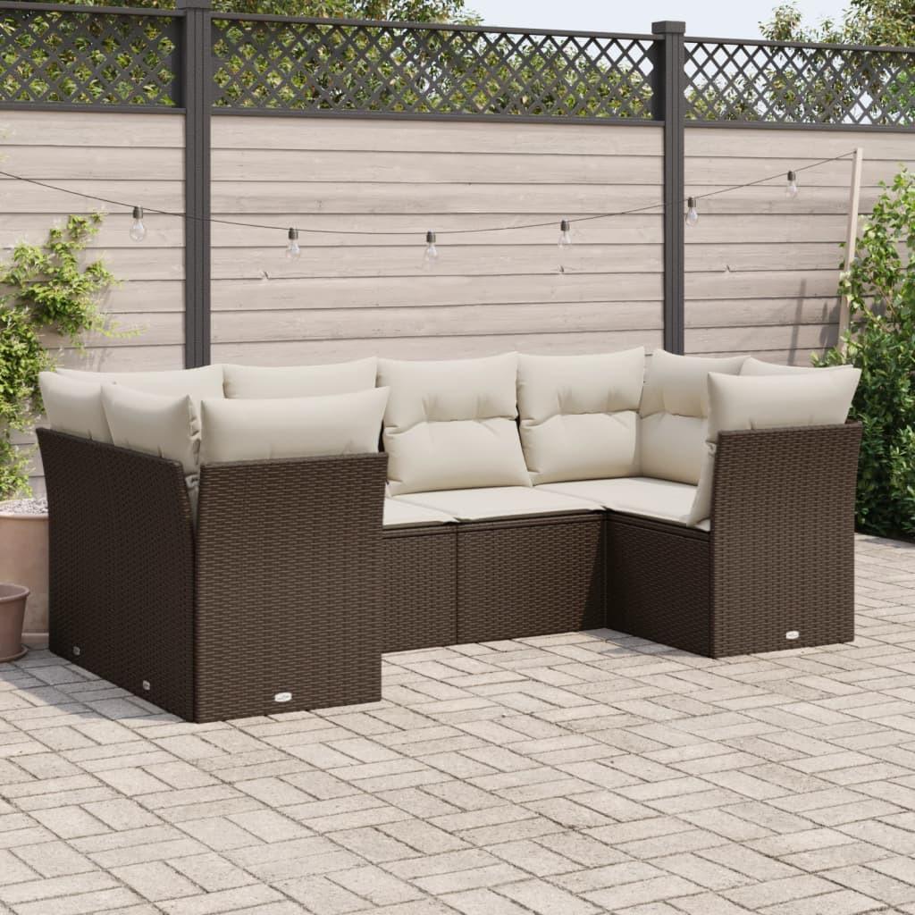 VidaXL Garten sofagarnitur poly-rattan  