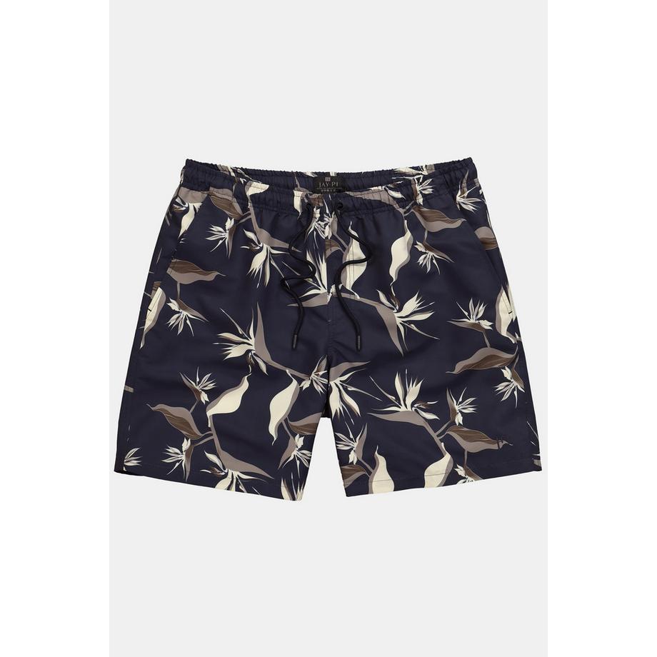 JP1880 Short de bain Beachwear imprimé all-over avec taille élastique  