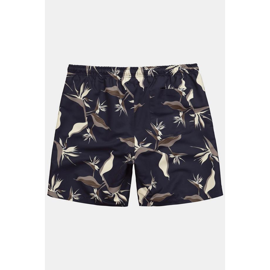 JP1880 Short de bain Beachwear imprimé all-over avec taille élastique  