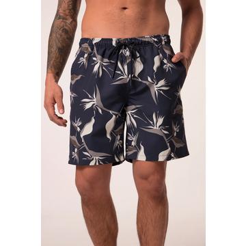 Short de bain collection Beachwear, taille élastique et imprimé all-over