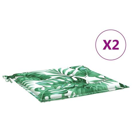 VidaXL Coussin de chaise tissu  