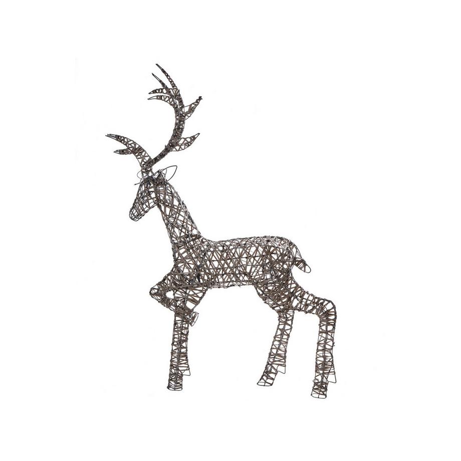 Beliani Décoration extérieure en Métal Traditionnel HUSAVIK  