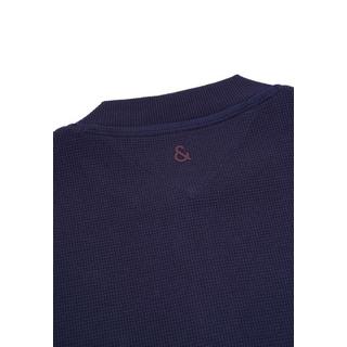 Colours & Sons  Sweatshirt Serafino-Waffle 