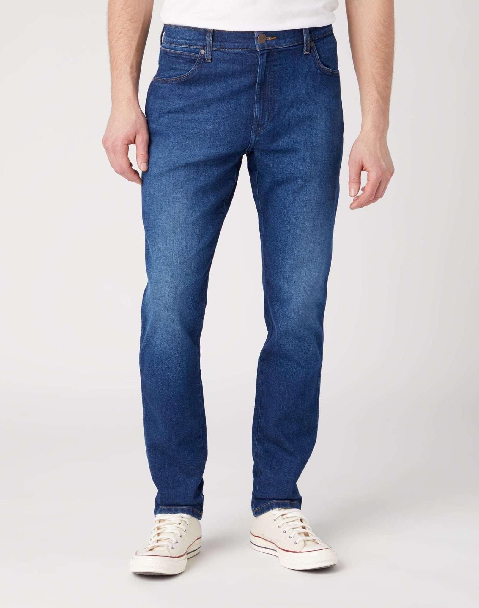 Image of Jeans Tapered Fit River Unisex Blau L34/W32