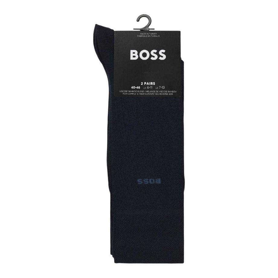 BOSS  Lot De 2 Chaussettes (Pack de deux) 